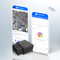 Rastreador GPS para Vehículos G60L con Sensor G de 6 Ejes, Sistema de Gestión de Flotas, Detección de Conducción Agresiva, Alerta de Choque, Monitoreo de Volteretas