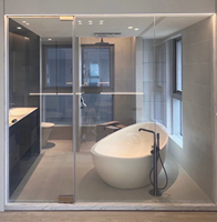 Modernes selbst klebendes PVC Electric Smart Opaque Badezimmer glas Dekoratives Finish Essential für moderne Badezimmer-Dekor folien