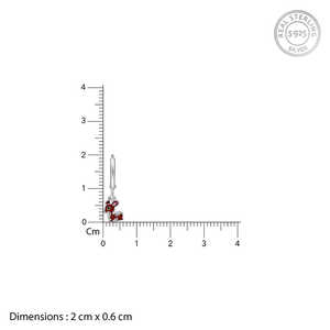 Boucles d'oreilles en argent Bamby pour enfants Bijoux élégants pour enfants - Product Image 5