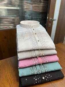 Nuevo Traje Tradicional para Bodas, Kurta India de Lujo para Hombre, Kurta Pajama para Hombre, Atuendo para Bodas y Eventos Culturales - Product Image 6