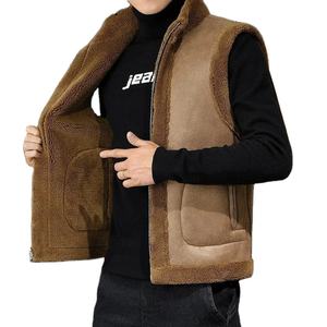 Nouveau gilet matelassé sur mesure pour homme, coupe ajustée, vêtements d'extérieur d'hiver, service OEM, style streetwear, cuir véritable - Product Image 4