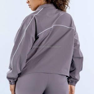 ชุดลำลองผู้หญิงแบบแทรคสูท |   ชุดกีฬาทรงโมเดิร์น |   ชุดออกกำลังกายที่ระบายอากาศได้ดี |   ชุดออกกำลังกายสวมใส่ประจำวัน - Product Image 2