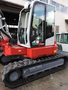 Excavatrice sur chenilles Takeuchi TB280FR avec une capacité de 8,5 T, moteur Laidong, pompe latérale et capacités de rotation complète ! - Product Image 2