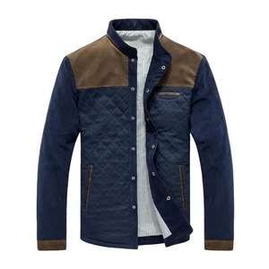 Men's Flight Bomber Jacket Windproof Warm for Winter Windproof <b>Padded</b> Thin Authentic Bomber jacket - Product Image 4