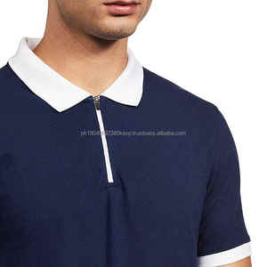 Polos personalizados de algodón orgánico para hombre 100% con logotipo bordado, Camiseta de piqué suave de verano, ropa informal transpirable de alta calidad - Product Image 5