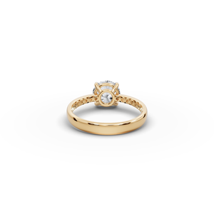 Anillo de Oro con Diamante Solitario Redondo de 1.50 TCW, Joyería Elegante y Lujosa - Product Image 5