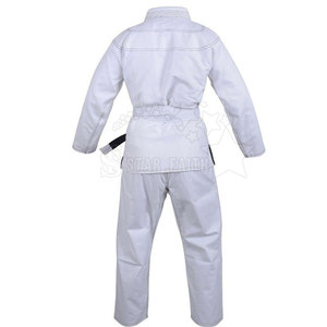 Jiu Jitsu Uniform Cotton <b>Blended</b> Martial Arts Gi Durable Training Suit for Adults and Kids Professional Jiu Jitsu Kimono Uniform - Product Image 2