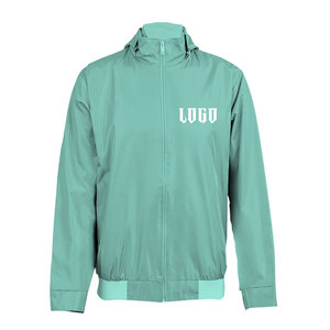 Chaqueta cortavientos Softshell deportiva ligera personalizada para hombre, chaqueta impermeable Softshell unisex para hombre - Product Image 3