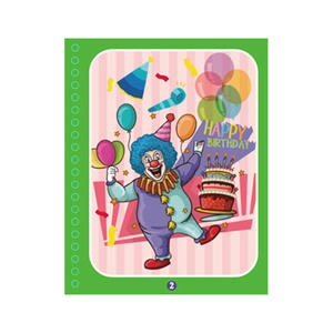 Joyeux <span class=keywords><strong>anniversaire</strong></span> personnalisé livre de coloriage à l'eau pour adolescents enfants enfants peinture langue anglaise papier matériel Bobby <span class=keywords><strong>bon</strong></span> - Product Image 3