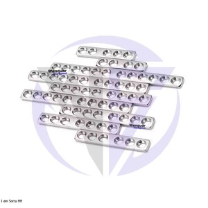 Custom Size Dynamic <b>Compression</b> Plate 2.7mm S.S. (6.7,8,9,10,12 Holes) Veterinary Orthopedic Use Surgical Instruments - Product Image 3