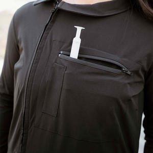 Mono DE TRABAJO PARA MUJER bordado personalizado con impresión de logotipo Uniforme industrial protector duradero Proveedor de ropa OEM ODM - Product Image 3