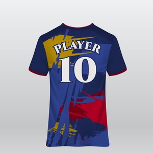 Personnalisé Nouveau Design Haute Qualité Bangladesh Fournisseur Usine Top Qualité Maillot De Football Vierge Maillot De Football T-shirts De Football 2025 - Product Image 2