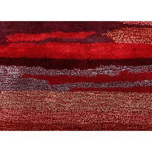 Alfombra Acar Tra-14752 de Lana y Viscosa Hecha a Mano con Diseño Abstracto Rojo y Naranja para Decoración de Sala de Estar y Uso en Pasillos - Product Image 3