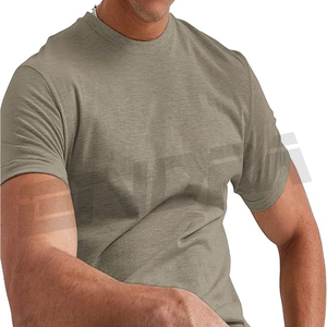 Performance T-shirt à manches courtes pour hommes T-shirt d'entraînement de gymnastique à séchage rapide Haut d'entraînement respirant léger Vêtements de sport Conception personnalisée - Product Image 5