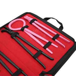 Herramientas para Herrar Caballos, Kit de Mantenimiento de Cascos, Juego de Herramientas de Herrador, Cortador de Cascos Clásico, Cuchillos para Cascos, Herrador, Pulidor, Extractor de Clavos - Product Image 6