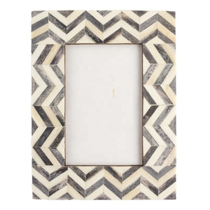 Produit le plus vendu résine bois prix de gros corne os indien article artisanal haute qualité photo cadre photo conceptions personnalisées - Product Image 4