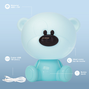 Lampada per bambini Osito USB LED (GSC 202805008) - Product Image 5