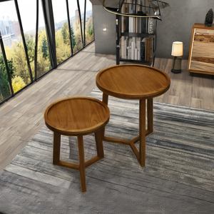 โต๊ะกาแฟไม้สไตล์มิดเซ็นจูรี่โมเดิร์น ดัลลัส เคลื่อนย้ายได้และใช้งานได้หลากหลาย ตกแต่งบ้าน เฟอร์นิเจอร์สำหรับห้องนั่งเล่น - Product Image 5