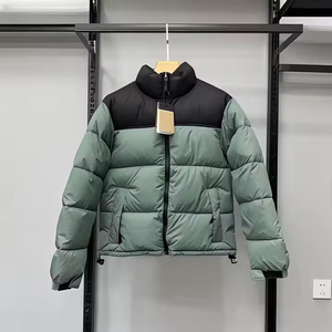 Recién llegado con chaqueta con logotipo Chaqueta abullonada de alta calidad Logotipo bordado Chaqueta de plumón para hombre americano - Product Image 4