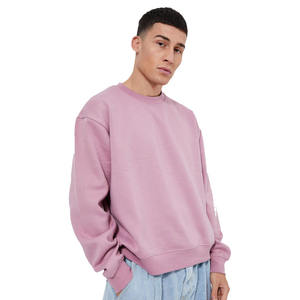 สเวตเชิ้ตคอกลมเปล่าสำหรับผู้ชายเสื้อสเวตเตอร์คอกลมสี300 GSM สำหรับผู้ชายมีสไตล์และใส่สบายที่สุด - Product Image 1