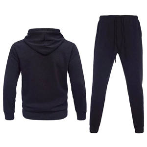 Directo de fábrica Logotipo personalizado Sudadera con capucha en blanco Fleece Jogger Ropa Oversize Sudadera con capucha Conjuntos Hombres Sudaderas con capucha - Product Image 5