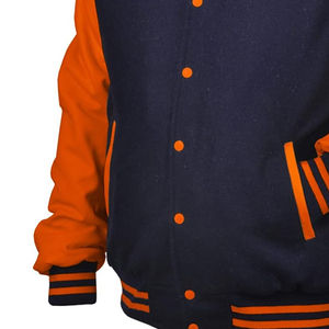 Vestes universitaires en toile d'hiver pour hommes, design personnalisé, manches longues, haute qualité, imperméables, vêtements de rue en gros - Product Image 3