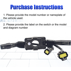 Xe Nâng Bộ phận ánh sáng Swith hướng chuyển đổi kết hợp chuyển đổi d09jk804b cho Heli 5-7t - Product Image 3