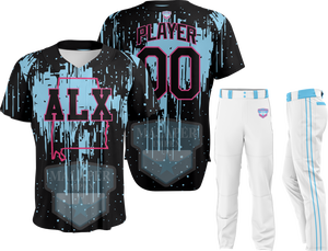 ชุดเครื่องแบบซอฟต์บอลและเบสบอลชุดเสื้อเจอร์ซี่และกางเกง2025ออกแบบได้ตามต้องการ - Product Image 3