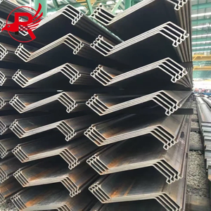 Palancole in Acciaio Non Legato ASTM Az36 Tipo <span class=keywords><strong>Z</strong></span> Laminato a Caldo/Formato a Freddo del Gruppo Royal per Costruzione di Ponti, Saldatura e Taglio - Product Image 2