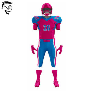 2025 El uniforme de fútbol americano de secado rápido más vendido para adultos hecho a medida con el último estilo y técnicas impresas - Product Image 5