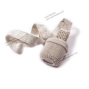 Régulation Or OU Argent Épée Sabre Noeud Nouveau Gland Sabre Noeud Couleur Haute Qualité Cérémonie Uniforme Sabre Noeud - Product Image 1