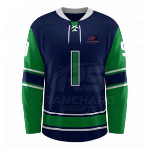 Camiseta Deportiva de Fútbol de Secado Rápido y Transpirable, Jersey de Hockey sobre Hielo, Diseño Nuevo y Suave, Original, Personalizada para Equipos Deportivos - Product Image 1