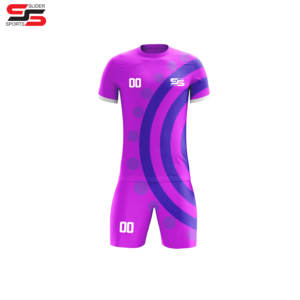 Ropa de fútbol de alta calidad Kit de uniforme de fútbol verde Conjunto de camiseta de fútbol de equipo personalizable Camiseta de fútbol americano personalizada - Product Image 5