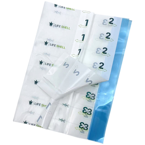 غشاء بولي يوريثين قابل للتنفس بطبقة طبية مطوية 3 طبقات من الجلد الصناعي لخلع الملابس الجراحية NPWT مقاومة للماء 25x30 - Product Image 5