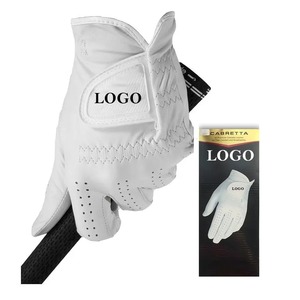 Guante Deportivo de Golf Personalizable Directo de Fábrica, Transpirable, de Cuero Genuino Cabretta, Diseño a Todo Color, Protección UV, Elegante - Product Image 3