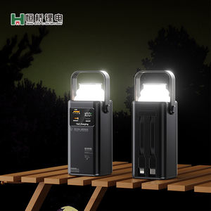 Banco de Energía de <span class=keywords><strong>Carga</strong></span> Rápida de 20000 mAh y 22,5 W con Linterna y Luz LED para Exteriores con Salida Tipo C - Product Image 3