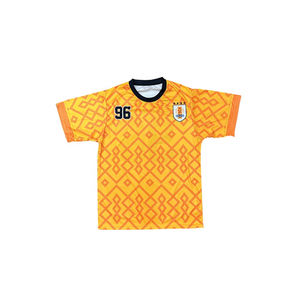 Maillots de football et ensembles d'uniformes personnalisés respirants de haute qualité 100% polyester, service OEM, sublimés, extensibles, séchage rapide - Product Image 3