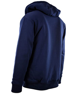 Sweat à capuche thermique zippé pour homme, style Hip Hop Street, 100% coton molletonné, coupe classique, imprimé, hiver, offre ODM - Product Image 4