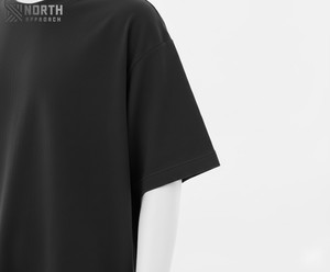 Camiseta de Hombre de la Mejor Calidad, Camiseta Lisa de Alta Calidad para Ropa Urbana, 280 g/m², Peso Pesado, Impresión de Logotipo, para Fabricación Personalizada OEM - Product Image 5