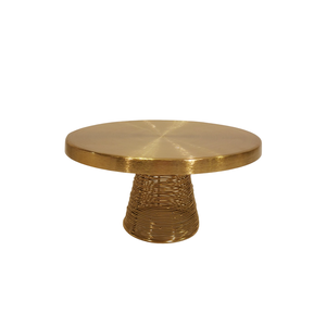 ที่วางคัพเค้กชุบทองดีไซน์เรียบง่ายที่ปรับแต่งได้สำหรับงานครบรอบงานวันเกิด - Product Image 6