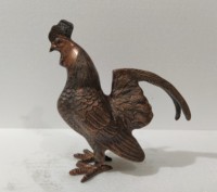 Statue de poule décorative en métal, Figurine de coq, Sculpture de jardin, Statues de poulet pour la décoration de la maison et des hôtels.