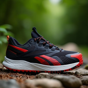 FE4 Adventure Safety <b>Shoes</b> Size 45 W.11 Black/Red S3S SR ESD EN20345 - Product Image 3