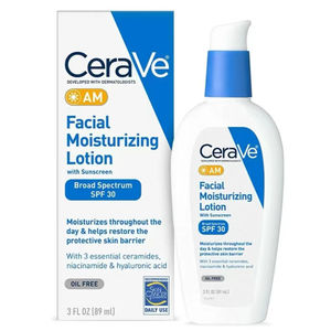 CeraVe Renewing Salicylic Acid Cleanser Gentle BHA Exfoliating <b>Face</b> Wash Hyaluronic Acid Skin Care - Product Image 3