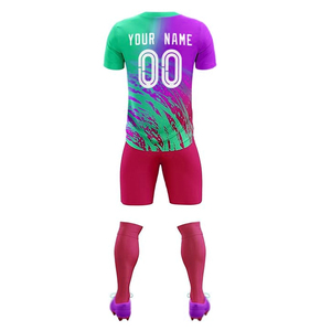 Premium Quality Multi-Functional Soccer Training Sportswear Set Includes Jersey Football Shirts with Sublimation Technique - Product Image 4