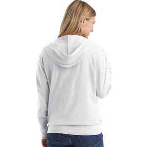 Sudadera con Capucha y Cremallera para Mujer, Informal, Holgada, de Forro Polar, Estilo Urbano, con Logotipo Personalizado, Top de Moda - Product Image 5