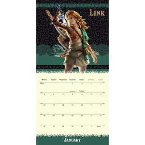 Calendrier 2026 The Legend of Zelda Tears of the Kingdom - Product Image 3
