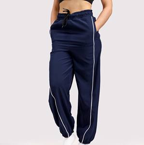 Pantalon cargo dames taille haute jambe large pantalon respirant coton décontracté printemps léger pantalon pour femmes vente en gros - Product Image 3