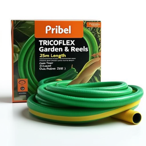 Pribel TRICOFLEX Garden Hoses & Reels <b>25m</b> Length 25mm Inner Diameter 31mm Outer Diameter Pack Size 25 - Product Image 3