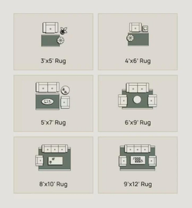 พรมขนสัตว์ผูกปมมือพรมทอสำหรับตกแต่งบ้านที่สามารถซักได้ในราคาไม่แพง - Product Image 2