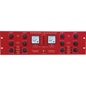 Preamplificador de Tubos de Cuatro Canales Earlybird 4 de Thermionic Culture, Edición Limitada, Procesador de Micrófono Rojo - Product Image 1